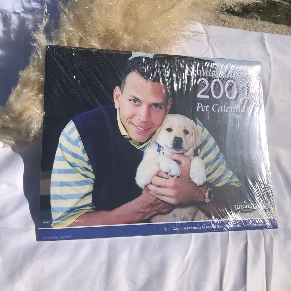 🆕 2001 Seattle Mariners Calendar w/HOF EDGAR MARTINEZ +more